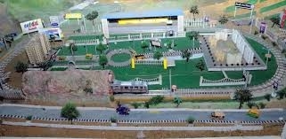 Metro Station Architectural Model Maker , Metro Park Miniature Architectural Models supplier