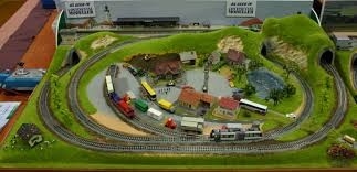 Railway Station Miniature Architectural Model Maker , Construction Layout Model supplier