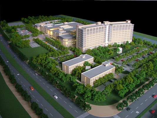 Miniature Architectural Model Maker Portable For Bus / Railway Station Layout supplier