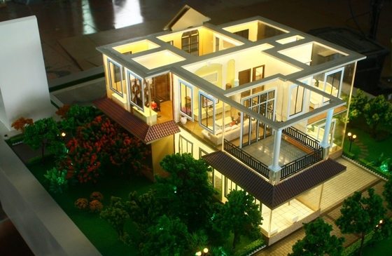Building Layout Miniature Architectural Model Maker , Interior Building Model supplier