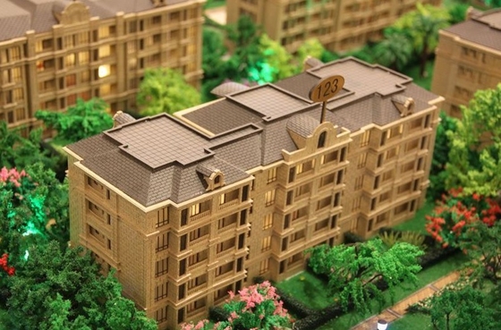 Monochrome Building Miniature Architectural Model Maker Durable With Beautiful Model supplier