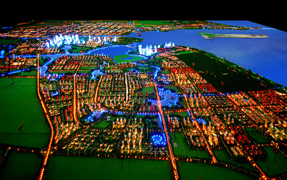Tourist Resort Architectural Model Maker , Villa Scale Model Making supplier
