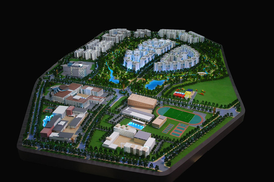 Tourist Resort Architectural Model Maker , Villa Scale Model Making supplier