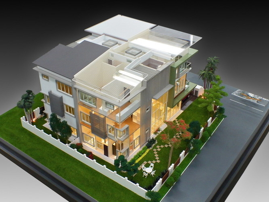 Eco-friendly Architectural Model Maker , Beach / Ocean Resort Scale Model supplier