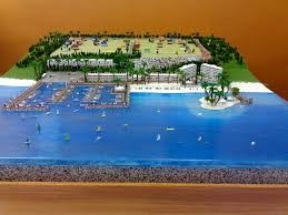 3D Villa Architectural Model Maker , Durable Lighting Scale Model Making supplier