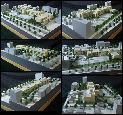 Hospitals Architectural Model Maker , Miniature Scale Model Making supplier