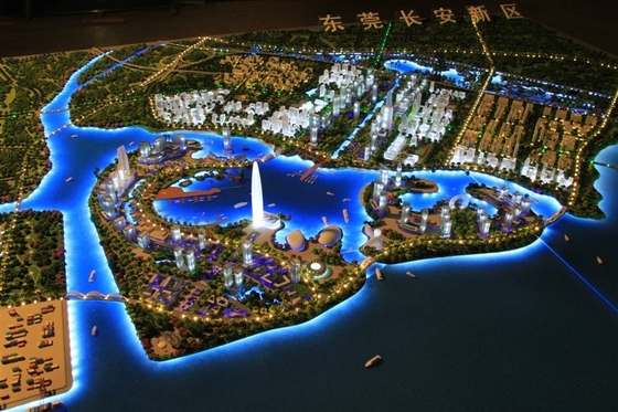 ABS Durable Architectural Model Maker For Land Use Planning supplier