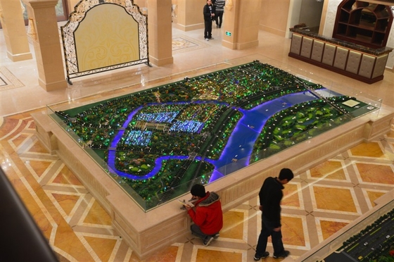 Complex Architectural Model Maker For Terrain Modeling / Government Land Using supplier