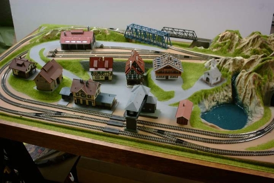 Beautiful Eco-friendly Architectural Model Maker , Ancient / Railroad / Hobby Design Model supplier