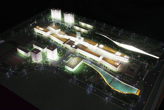 Beautiful Eco-friendly Architectural Model Maker , Ancient / Railroad / Hobby Design Model supplier