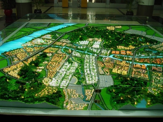 Durable Architectural Model Maker For Island Planning / Mater Land Planning supplier