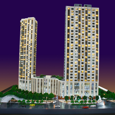 Acrylic and ABS Architectural model buildings , architecture model maker supplier