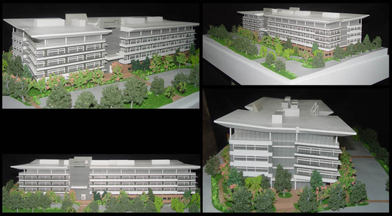 Acrylic Architectural Model Maker For Commerical Residential blocks supplier