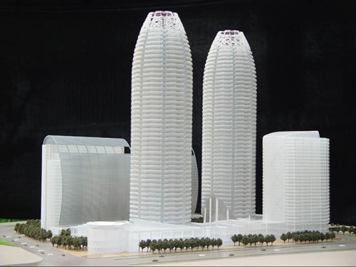 World City Towers Architectural Model Maker , Residential Scale Model supplier