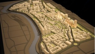 Area Master Plan Architectural Model Maker , State Planning Scale Model supplier