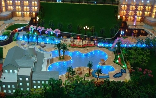 Beautiful Miniature Architectural Model Maker , Real Estate Scale Models supplier