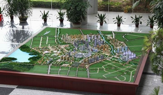 Strong City Layout Architectural Model Maker , Miniature City Layout Model supplier