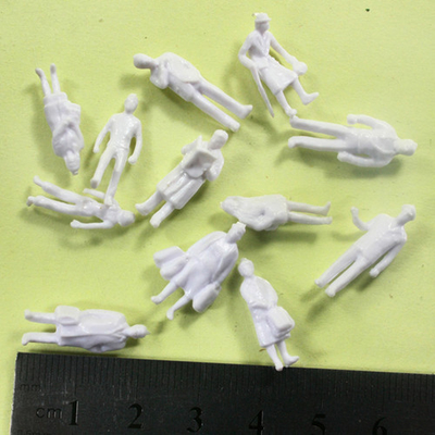 White HO Architectural Scale Model People , 1:87 2.0cm Standing Figures supplier