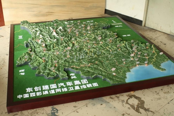 Customized Scale Architectural Model Supplies Acrylic For City Layout supplier
