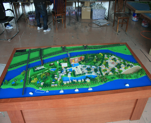 Eco-friendly Architectural Model Supplies Acrylic For Land Use Planning supplier