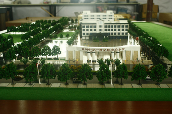 Beautiful Lighting Architectural Model Supplies For School Construction Layout supplier