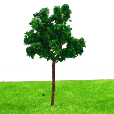 7cm Plastic Miniature Model Trees , Scenery Landscape Train Model Trees Scale 1:100 G7035 supplier