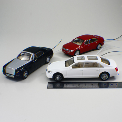 1:50 12V Custom Scale Model Cars , Alloy Mini Die Casts For Building Roadside Layout supplier