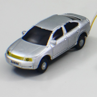 1:100 Lighting Custom Scale Model Cars Alloy Mini Die Casts For Building Roadside Layout supplier
