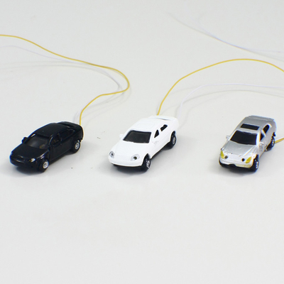 Building Roadside Custom Scale Model Cars 1:200 Lighting With Alloy Mini Die Casts supplier