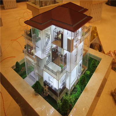 Trustworthy Architectural Model Maker For Miniature Luxury Villa Layout Model supplier