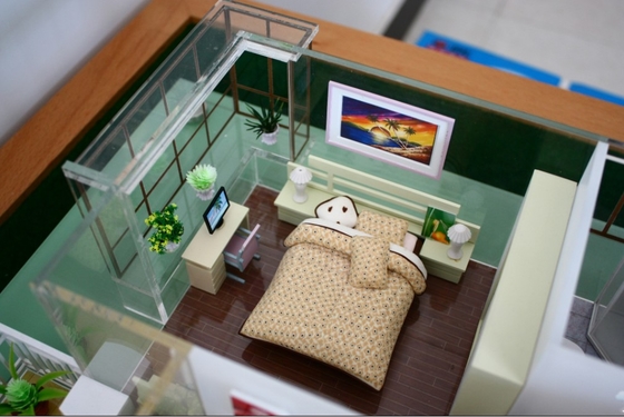 Miniature Architectural Scale Models Building House Main Bedroom  supplier