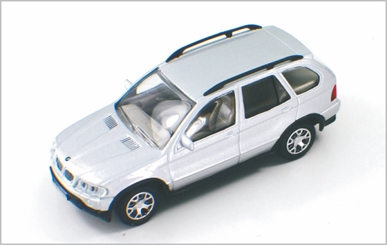 1:43 Diecast Mini Custom Scale Model Cars Alloy BMW X5 C4302 for HO Train Layout supplier