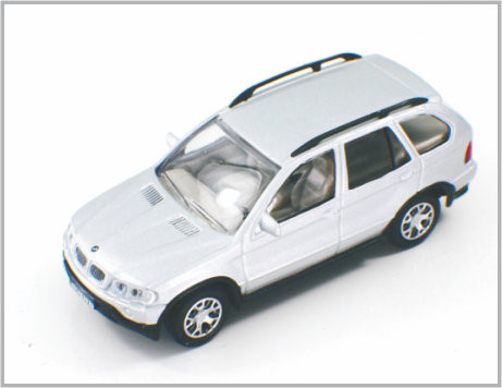 1:43 Diecast Mini Custom Scale Model Cars Alloy BMW X5 C4302 for HO Train Layout supplier