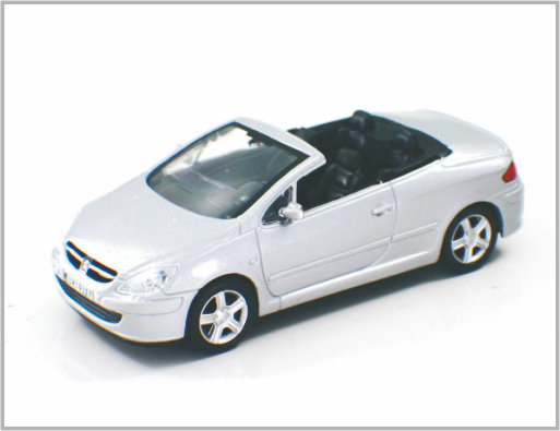 1 / 43 Mini Diecast Alloy Custom Scale Model Cars Peugeot 307 For Gift &amp; Home Decoratio supplier
