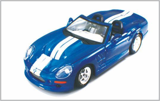 Mini Diecast Alloy Blue Custom Scale Model Cars 1999 Shelby Series 1 as Gift supplier