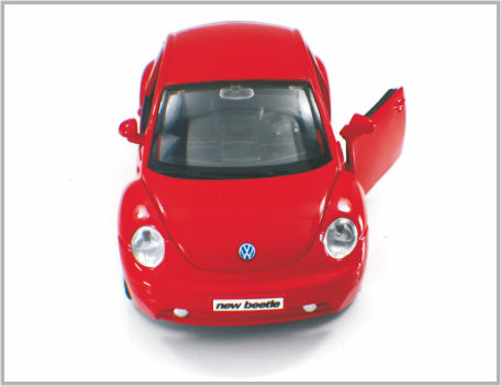 Mini Diecast Alloy Red Custom Scale Model Cars Volkswagen New Beetle as Gift supplier