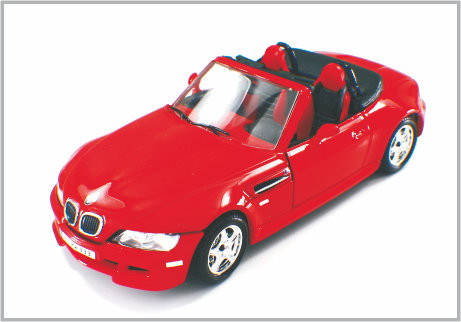 1 / 24 Diecast Alloy Red Custom Scale Model Cars BMW Roadster As Home Decoratio supplier