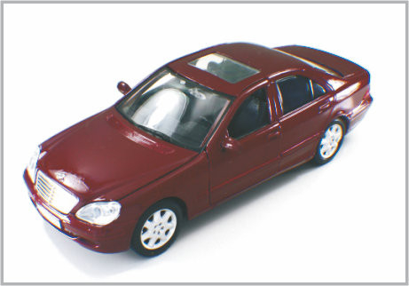 1 / 24 Diecast Alloy Dark red Custom Scale Model Cars Mercedes-benzs- class As  Decoratio supplier