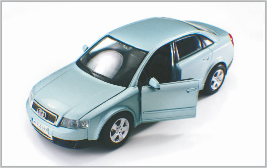 1 / 24 Diecast Alloy Light blue Custom Scale Model Cars Porsche GT3 As Home Decoratio supplier