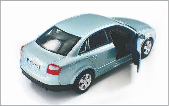 1 / 24 Diecast Alloy Light blue Custom Scale Model Cars Porsche GT3 As Home Decoratio supplier