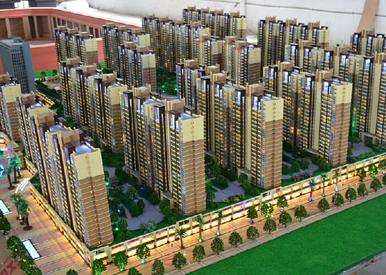 Architectural Model Maker with Residential Apartment Maquette supplier