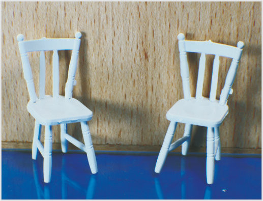 0425-02 / 0430-02 Architectural Scale Model Home Furnishing Dining Tables And Chairs supplier