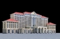 Real Estate Sculpture 3D Model Miniature Architectural Model Maker Hotel Buildings supplier