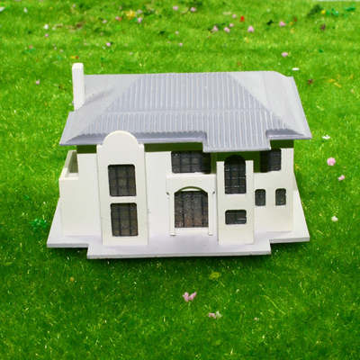 CE ROHS Miniature Architectural Models white wall For exhibition supplier